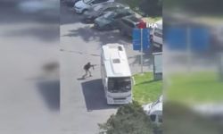 İsrail Konsolosluğu önündeki çatışma anları böyle görüntülendi