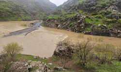 Şemdinli-Derecik kara yolu derenin taşması sonucu kapandı