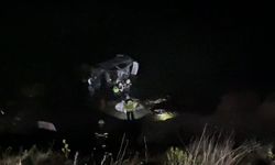 Tekirdağ'da araç uçurumdan denize düştü