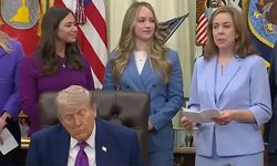 ABD Başkanı Trump, Oval Ofis’te düzenlenen bir etkinlikte uyukladı