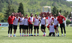 A Milli Takım’ın Kuzey Makedonya mesaisi sürüyor