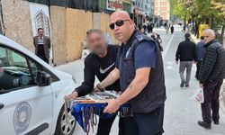 Eskişehir’de gündem olan görüntü! Tezgahına el konuldu, ortalık karıştı!
