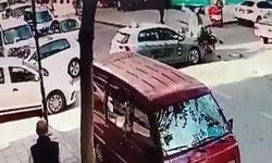 Korkunç çarpışma kamerada: Motosiklet işte böyle savruldu!