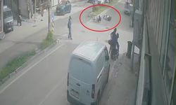 Sağ mı sol mu derken kazaya neden oldu: Motosiklet ile bisiklet çarpıştı