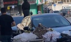 Mardin’de kadın kavgası kamerada: Otomobillerin üzerinden birbirlerini kovaladılar