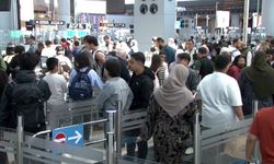 İstanbul Havalimanı'nda dönüş yoğunluğu başladı