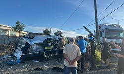 Tekirdağ’da midibüs ile panelvan çarpıştı: 1 ölü, 8 yaralı