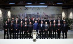 Cumhurbaşkanı Erdoğan Şampiyon Galatasaray'ı kabul etti