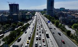 İstanbul trafiğinde bayram tatili sakinliği