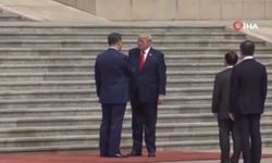 Çin Devlet Başkanı Xi, Trump’ı resmi törenle karşıladı