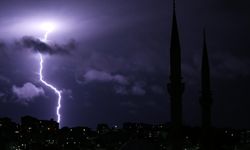 Hayvan otlatırken yıldırım çarptı