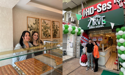 Yeni açılan Zirve Soğuk Baklava’ya bayram öncesi yoğun ilgi