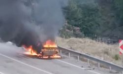 Yangını fark eden 13 yaşındaki çocuk saniyeler içinde 112’yi aradı