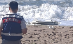 Bartın-Kastamonu sınırında plajda silahlı insansız hava aracı bulundu