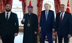 Cumhurbaşkanı Erdoğan, Türkiye Ermenileri Patriği Sahak Maşalyan'ı kabul etti