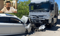 Kazada hurdaya dönen otomobilin sürücüsü hastanede hayatını kaybetti