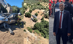 Kazada uçuruma yuvarlanan cip hurdaya döndü: 1 ölü