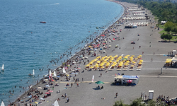 Turizm kenti Antalya’da termometreler 41 dereceyi gördü