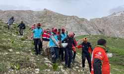 Tunceli’de arazide düşen kişi 5 saatlik çalışmayla kurtarıldı