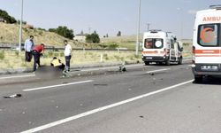 Otomobil ile motosiklet çarpıştı: 1 ölü, 1 yaralı