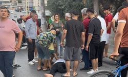 Motosikletin çarptığı yaşlı adamın eşi gözyaşlarına boğuldu
