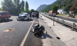 Hemşire çift saniyeler içinde müdahale etti: Motosiklet sürücüsü kazada hayatını kaybetti
