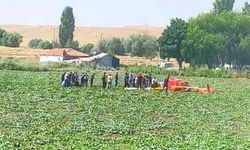 Ankara'da eğitim helikopteri düştü: 2 yaralı