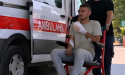 19 yaşındaki genç testereye elini kaptırdı