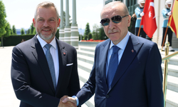 Cumhurbaşkanı Erdoğan, Slovakya Cumhurbaşkanı Pellegrini'yi kabul etti