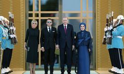 Fransa Cumhurbaşkanı Macron, Ankara'ya geldi