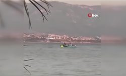 Kuşadası'nda jet ski kazası! Denize düşen sürücü kurtarıldı