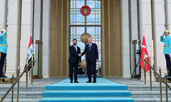 Cumhurbaşkanı Erdoğan, Irak Başbakanı Zeydi'yi resmi törenle karşıladı