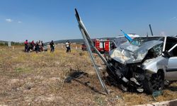 Kütahya'da trafik kazası: 1 ölü 5 yaralı