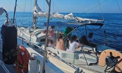 Didim açıklarında 16 düzensiz göçmen yakalandı