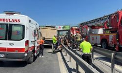 Bağcılar’da hafriyat kamyonunun altında kalan motosikletli hayatını kaybetti