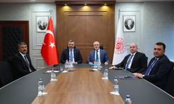 Bakan Işıkhan, Bakan Çiftçi ile görüştü