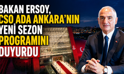 Bakan Ersoy, CSO Ada Ankara’nın yeni sezon programını duyurdu