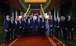 Cumhurbaşkanı Erdoğan, Trendyol Süper Lig'e çıkan takımları kabul etti