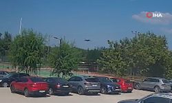 Kaza kırıma uğrayan F-16 böyle düştü