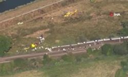 İngiltere'de yolcu treni raydan çıktı, 2 kişi ağır yaralandı