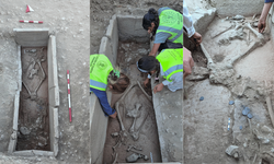 Aspendos'ta 2 bin 400 yıllık güreşçi mezarı keşfedildi