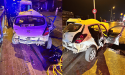 Bursa'da makas atan otomobil refüje çarptı: 17 yaşındaki sürücü hayatını kaybetti