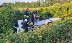 Samsun'da halk otobüsü devrildi: 15 yaralı