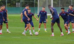 Trabzonspor, Ferencvaros maçı hazırlıklarına devam etti