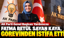 AK Parti Genel Başkan Yardımcısı Fatma Betül Sayan Kaya, görevinden istifa etti