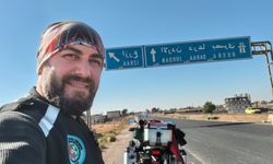 Samsun'dan motosikletle Mekke'ye gitti: 22 günde yaklaşık 7 bin kilometre yol kat etti