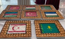 “Baklavaki”ye karşı harekete geçti! Gaziantepli usta 7,5 metrelik baklavayla dünya rekoru kırdı