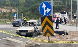 Çanakkale'de feci kaza! Otobüs ile otomobil çarpıştı: 2 ölü