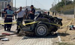 Elazığ'da feci kaza! Otomobil ikiye bölündü: 2 ölü, 2 yaralı