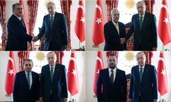 Cumhurbaşkanı Erdoğan, 4 büyük kulübün başkanını kabul etti